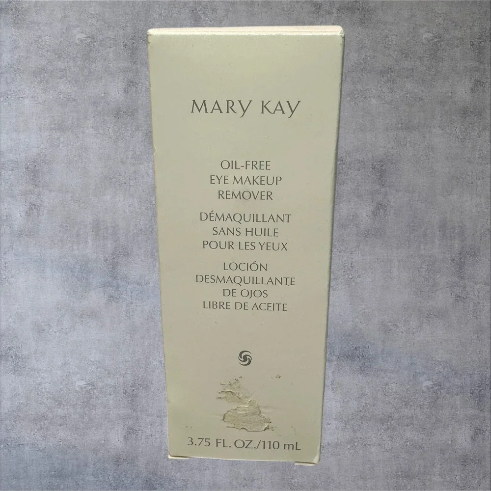 Mary Kay Oil-Free Eye Makeup Remover 089100 3.75 fl oz New‎ Box Pink Cap